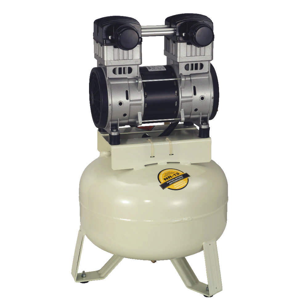 Motocompressor Isento de Óleo CSD 9/30 - 9 pcm 30 litros 1,5 hp