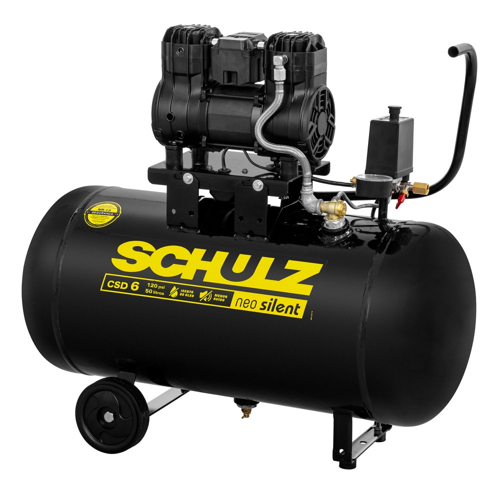 Motocompressor Neo Silent CSD 6/50 - 6 pcm 50 litros 1,2 hp
