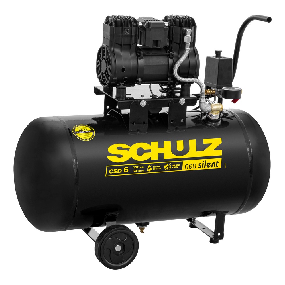 Motocompressor Neo Silent CSD 6/50 - 6 pcm 50 litros 1,2 hp