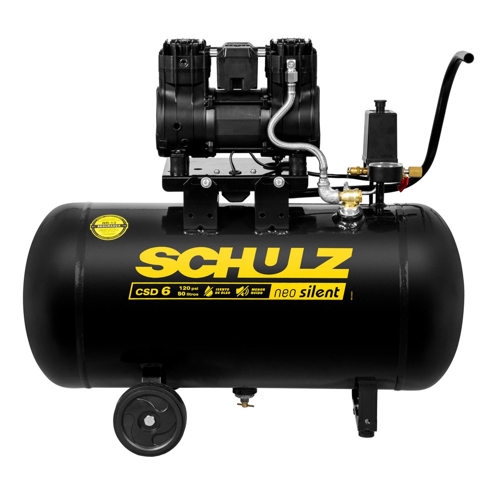 Motocompressor Neo Silent CSD 6/50 - 6 pcm 50 litros 1,2 hp