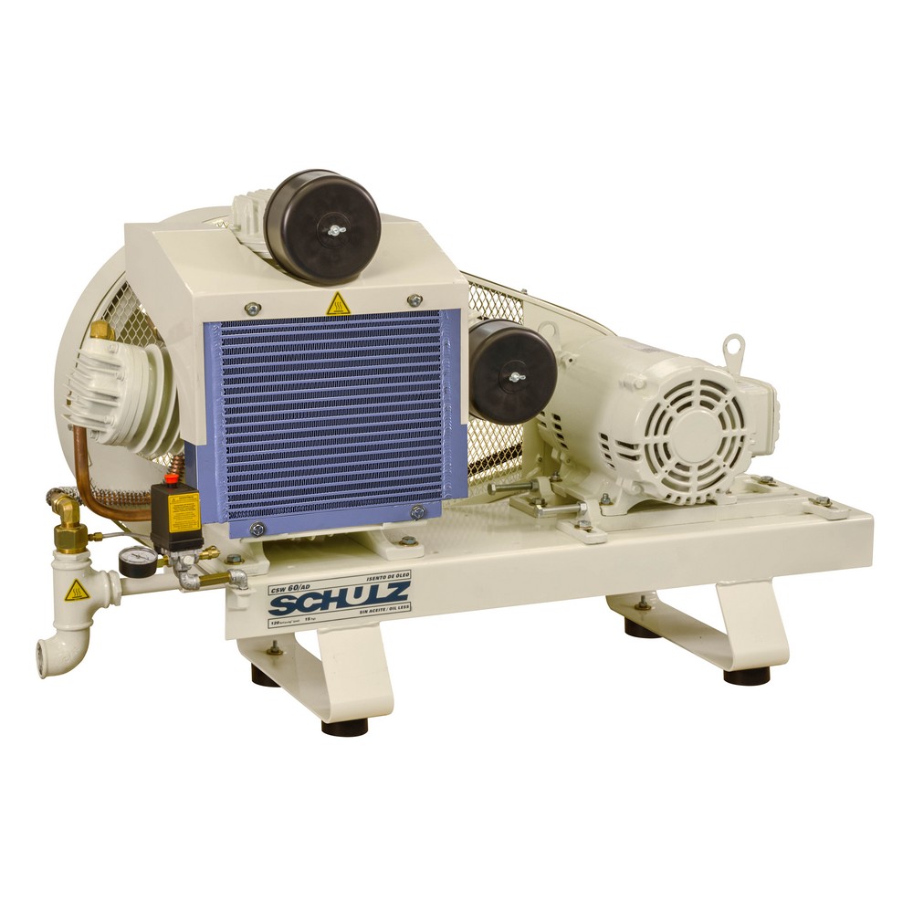 Compressor Isento de Óleo CSW 60/AD - 60 pcm ar direto 15 hp
