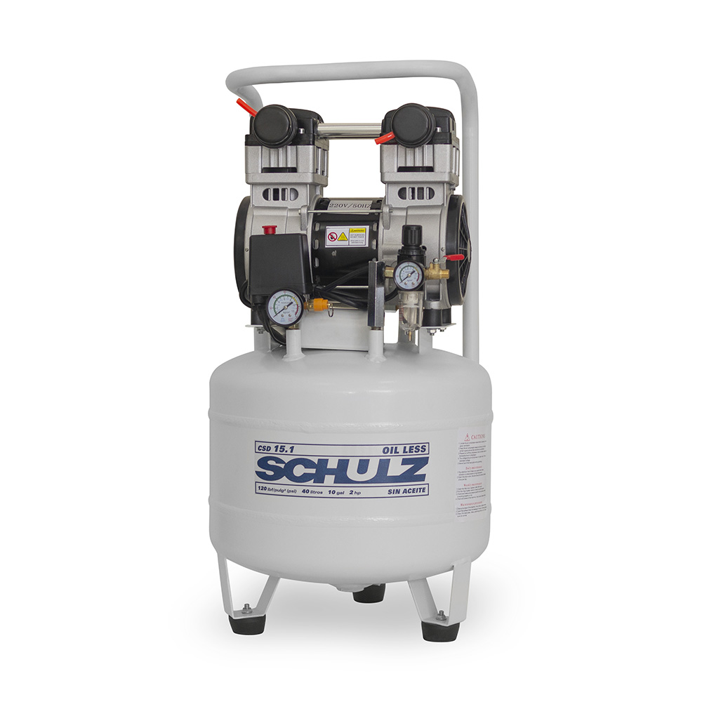 Oil Less Compressor CSD 15.1/40 - 15 SCFM 40 liters 2 hp