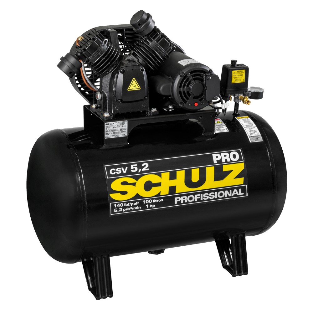 Compresor Pro CSV 5,2/100 - 5,2 pcm 100 litros 1 hp