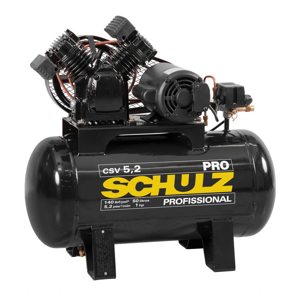 Compresor Pro CSV 5,2/50 - 5,2 pcm 50 litros 1 hp