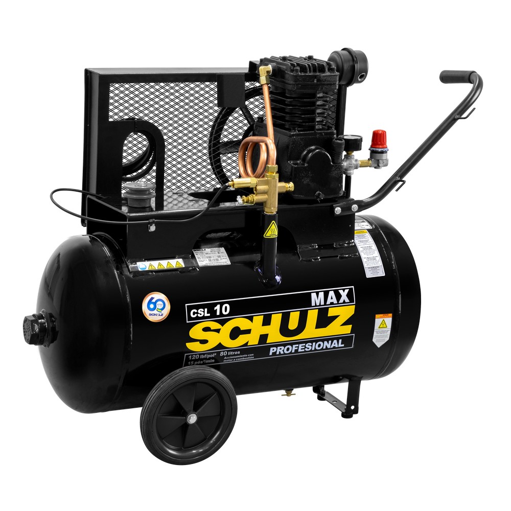 Max CSL 10/80 Air Compressor - 10 SCFM 80 liters 4 hp