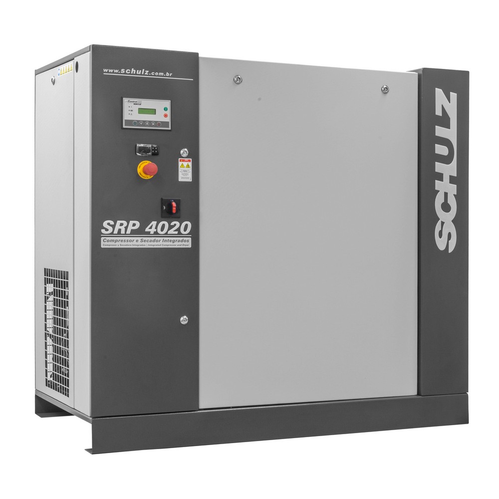 Compressor de Parafuso SRP 4020E ADS - 20 hp ar direto com secador integrado