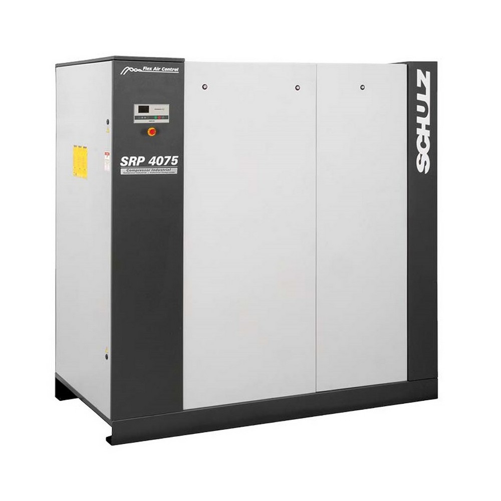 Compressor de Parafuso SRP 4075E Flex ADS - 75 hp ar direto com secador integrado