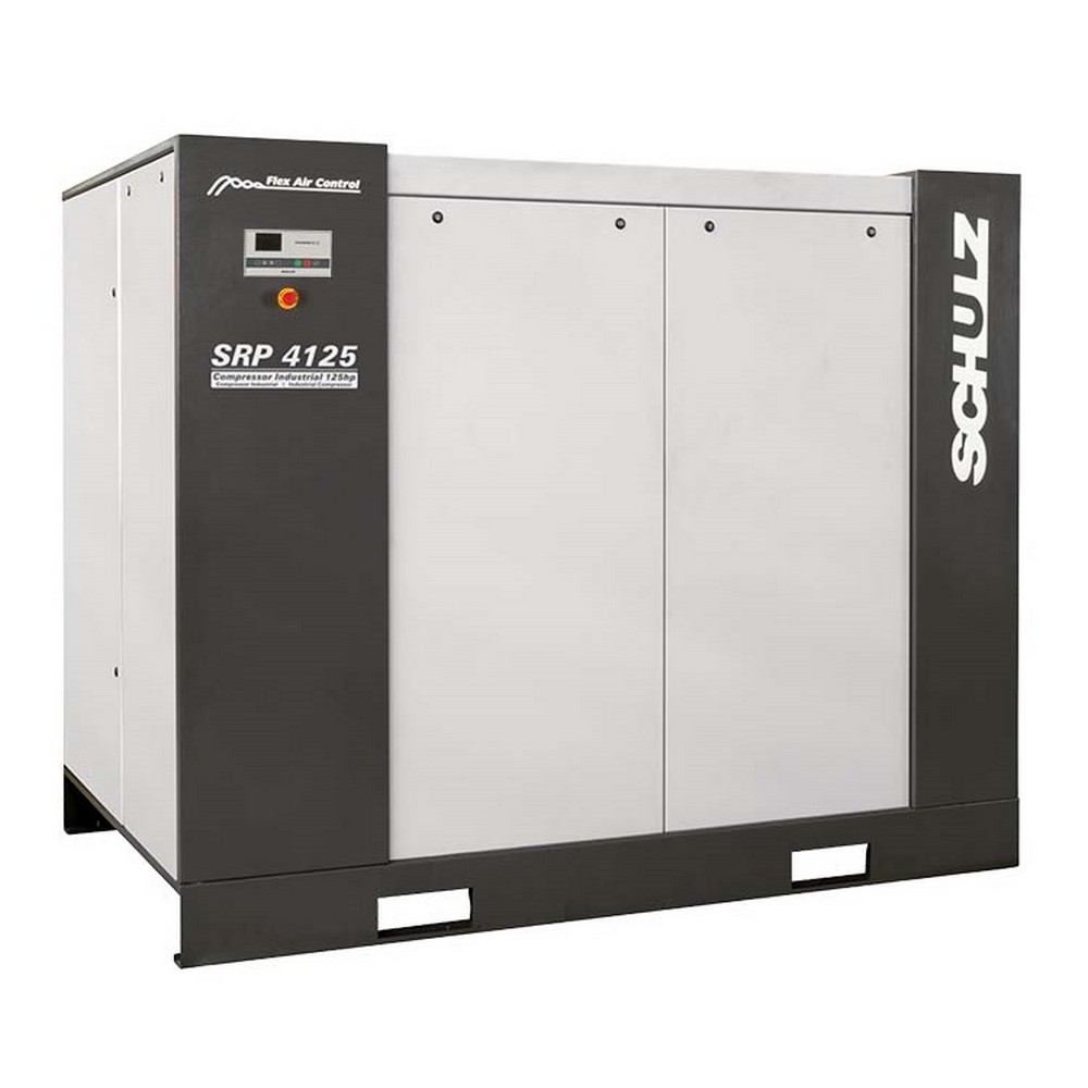 Compressor de Parafuso SRP 4125E Flex ADS - 125 hp ar direto com secador integrado