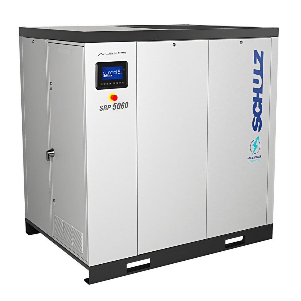 Compressor de Parafuso SRP 5060E Flex ADS - 60 hp ar direto com secador integrado