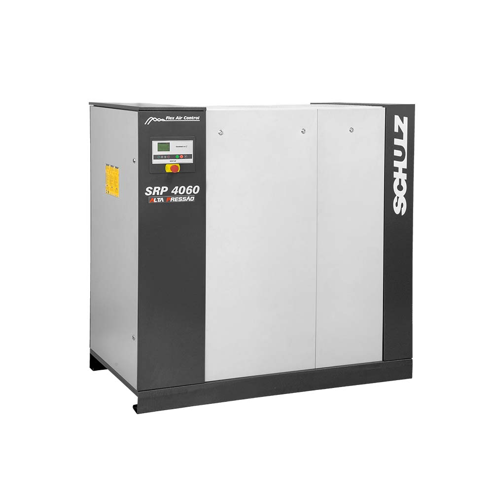 Compressor de Parafuso SRP 4060E Flex Alta Pressão ADS - 60 hp ar direto com secador integrado