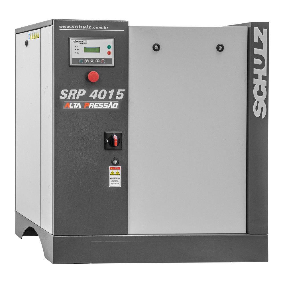 Compressor de Parafuso SRP 4015E Alta Pressão AD - 15 hp ar direto