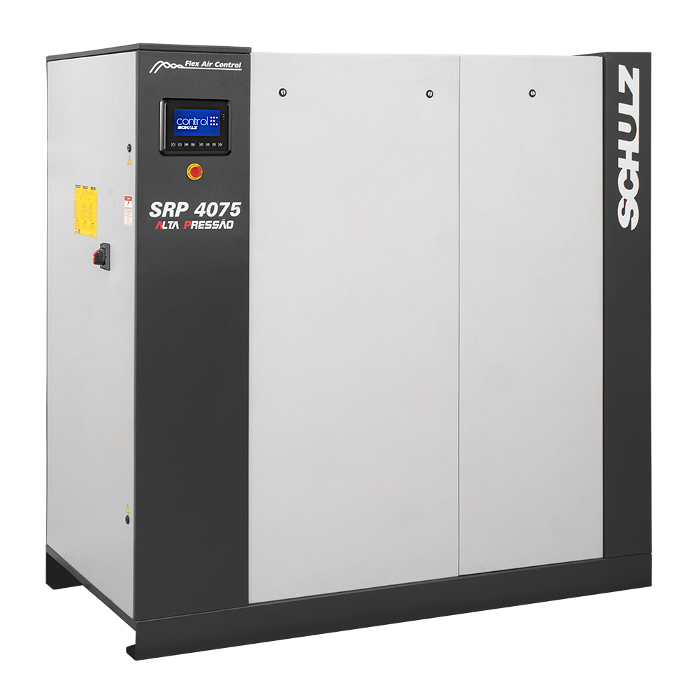 Compressor de Parafuso SRP 4075E Flex Alta Pressão AD - 75 hp ar direto