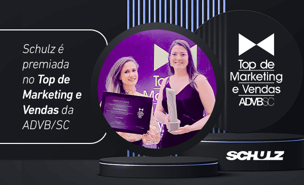 Schulz recebe prêmio Top de Marketing e Vendas ADVB/SC em 2022; terceiro ano consecutivo