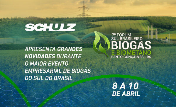 Schulz apresenta grandes novidades no 7° Fórum Sul Brasileiro de Biogás e Biometano